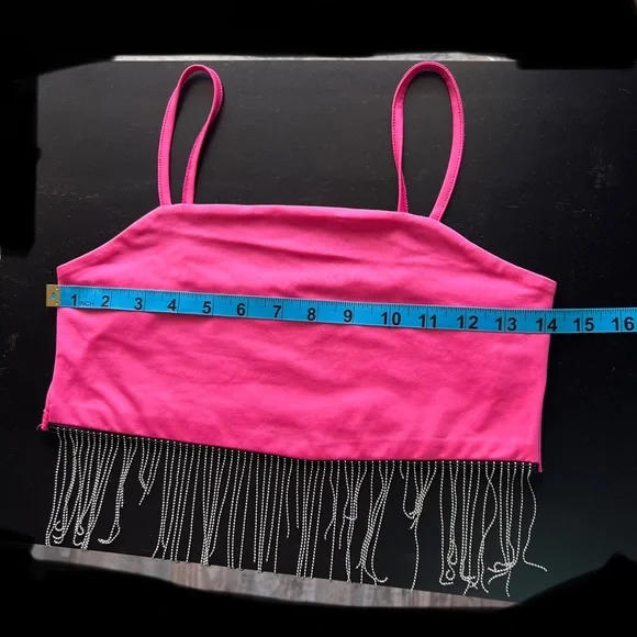 Shein fushia women’s top size S NWOT - Picture 7 of 7